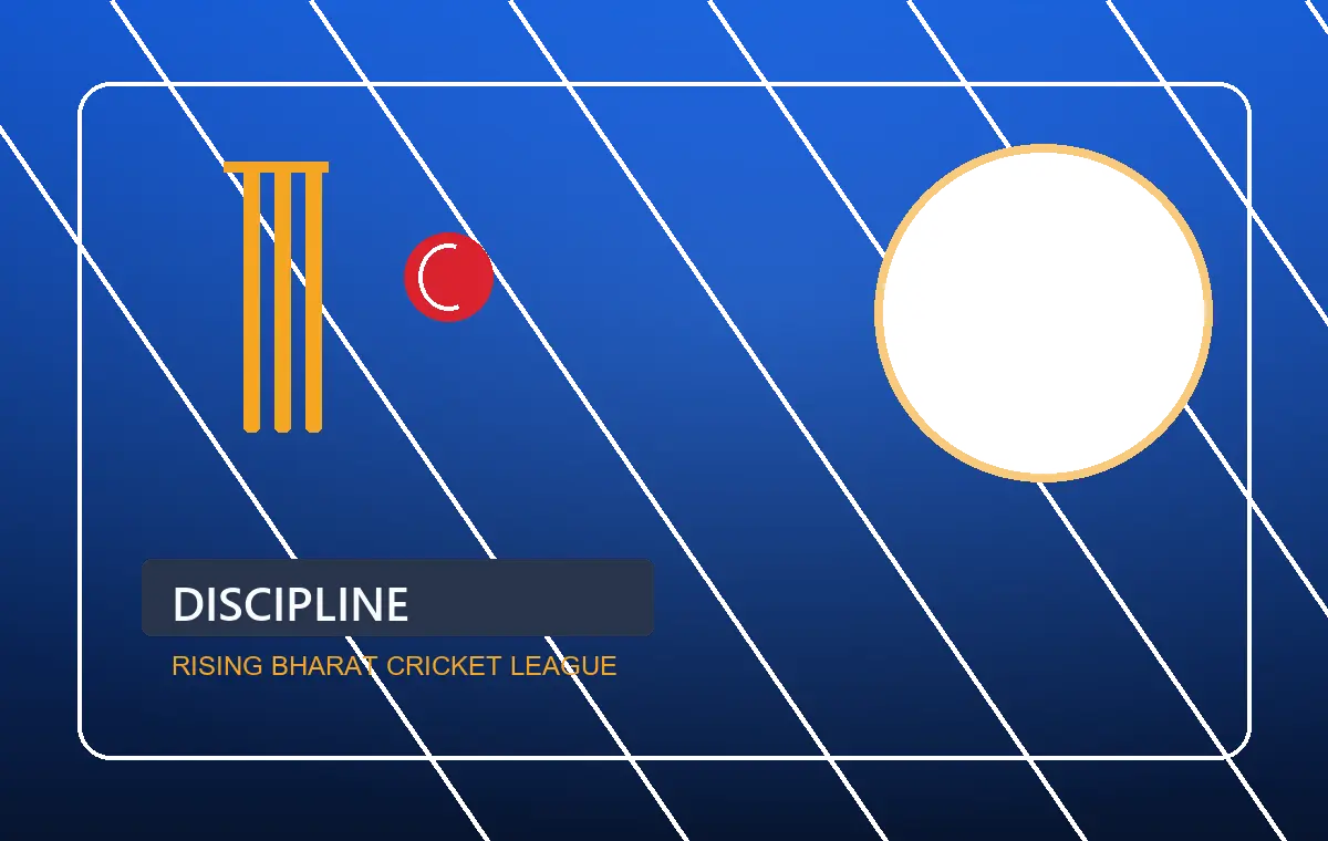 Cricket bat and ball on pitch